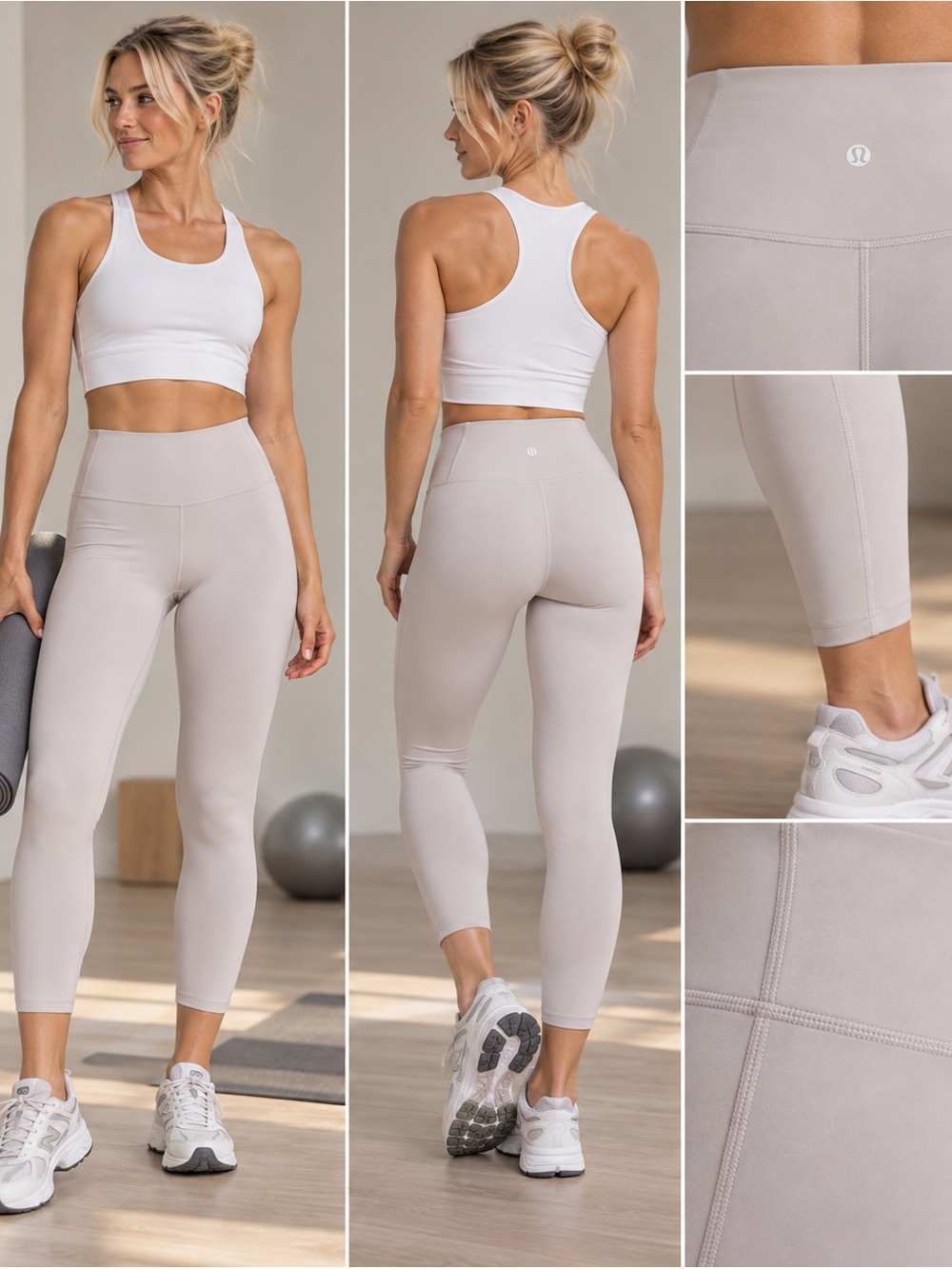 Lululemon Wunder Under High-Rise Tight 25" *Full-On Luxtreme chrome blush 12